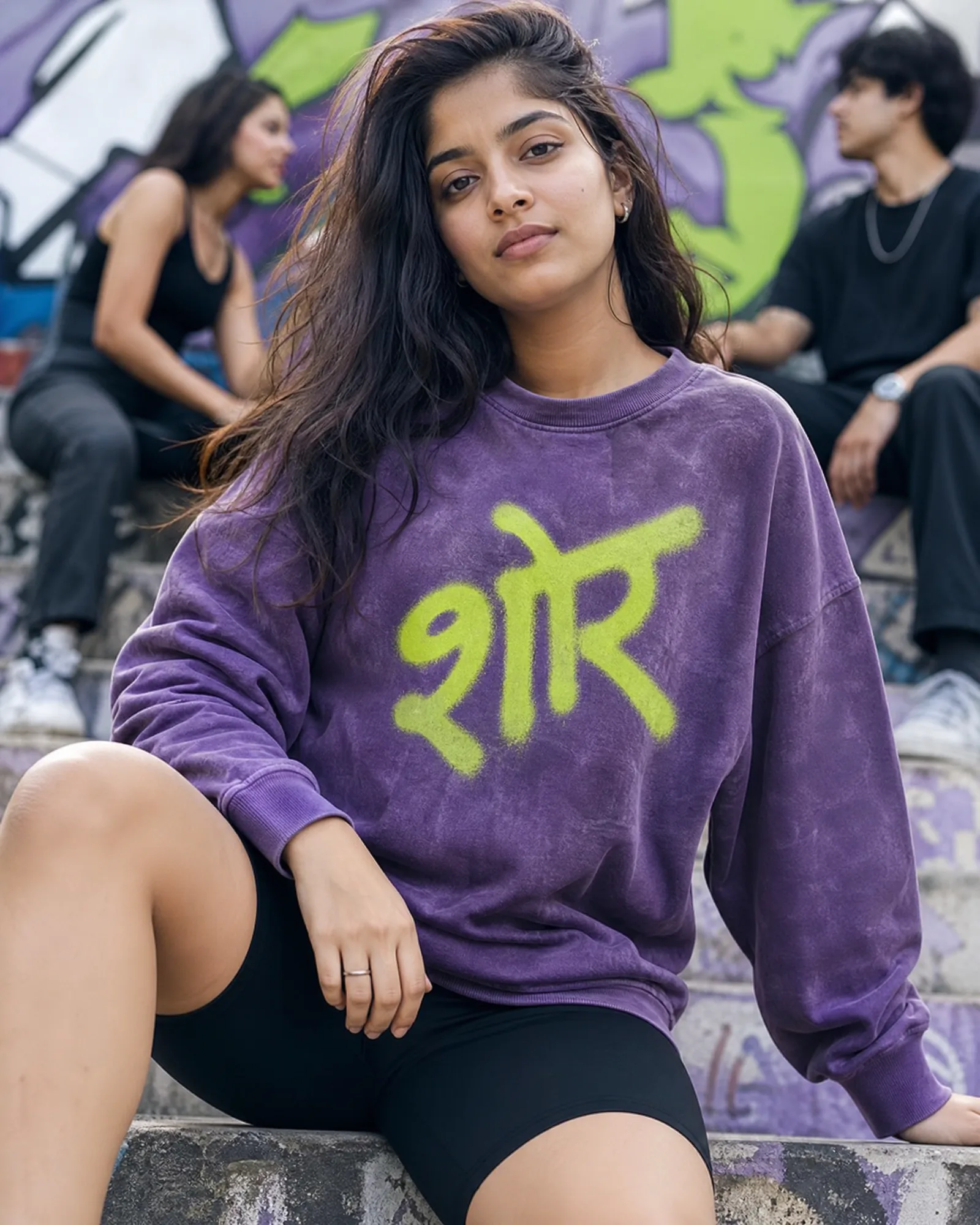 @noor.x wearing SHOR